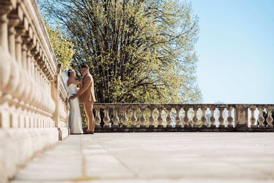 Couple complice mariage