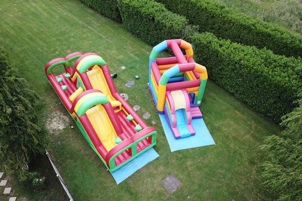 Jeux gonflables pour enfants