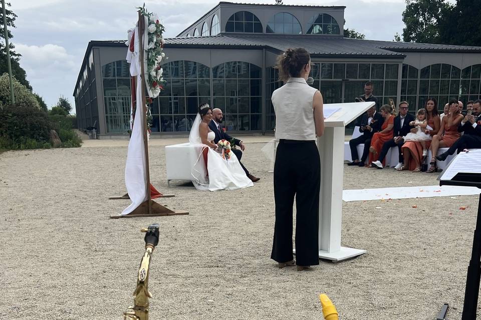 Entrée des artistes