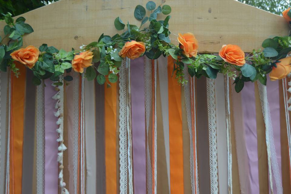 Décor arche mariage