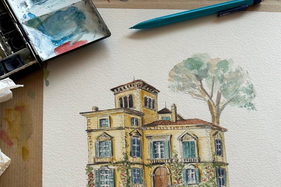 Illustration mariage