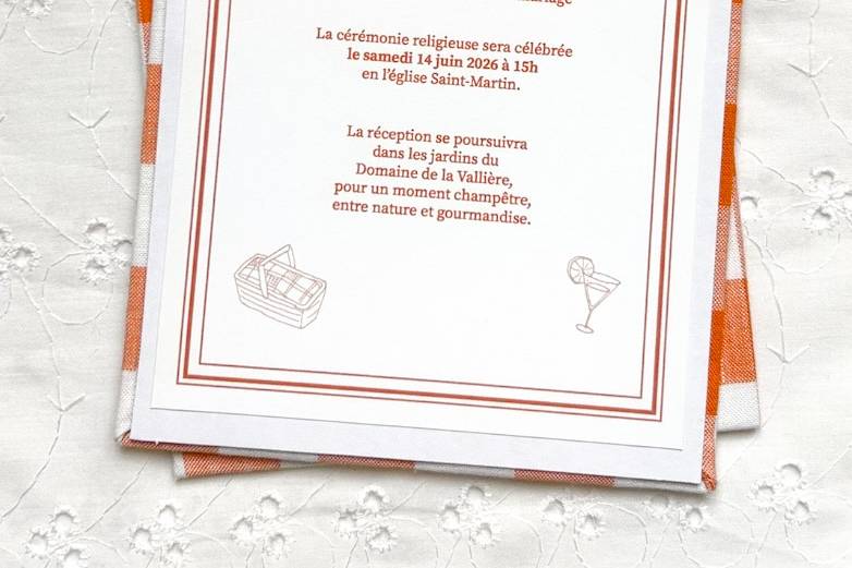 Faire Part mariage