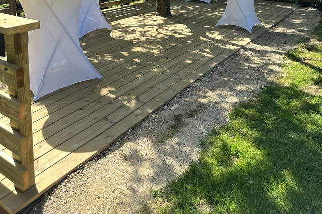 Terrasse suspendu
