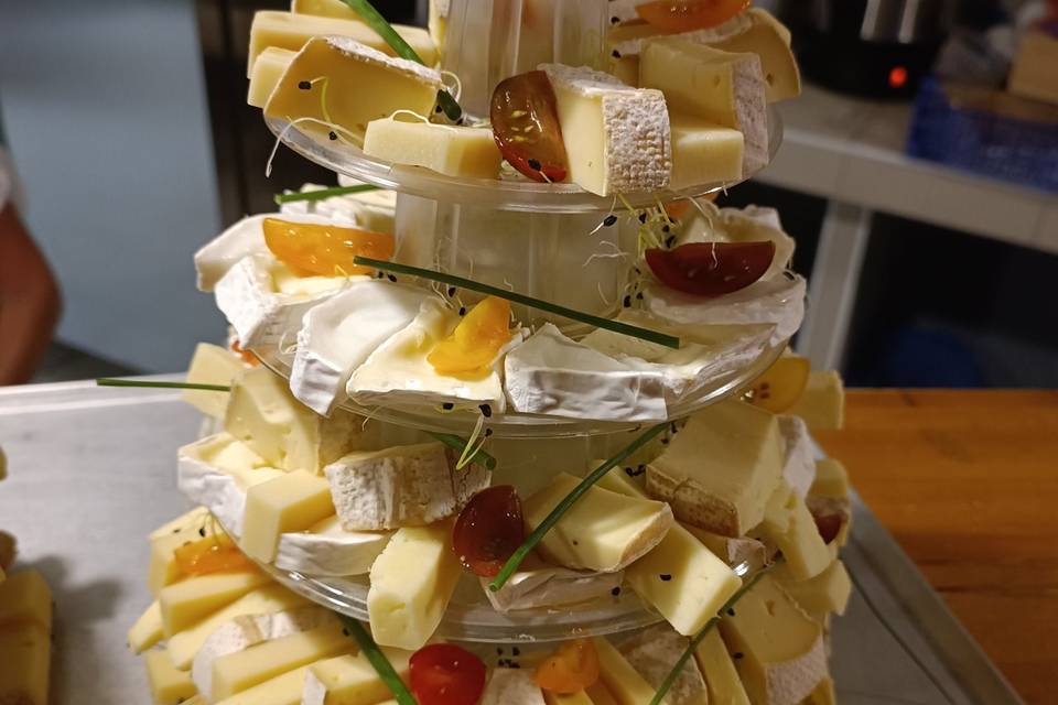 Pièce montée fromages