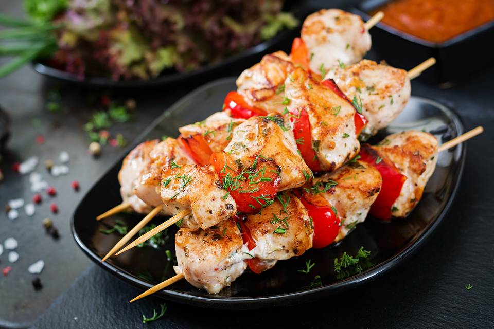 Brochette poulet