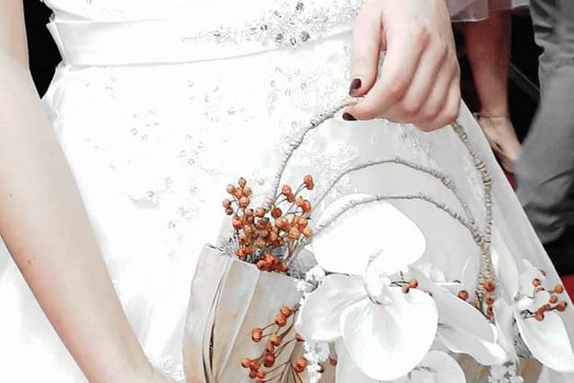 Sac fleuri