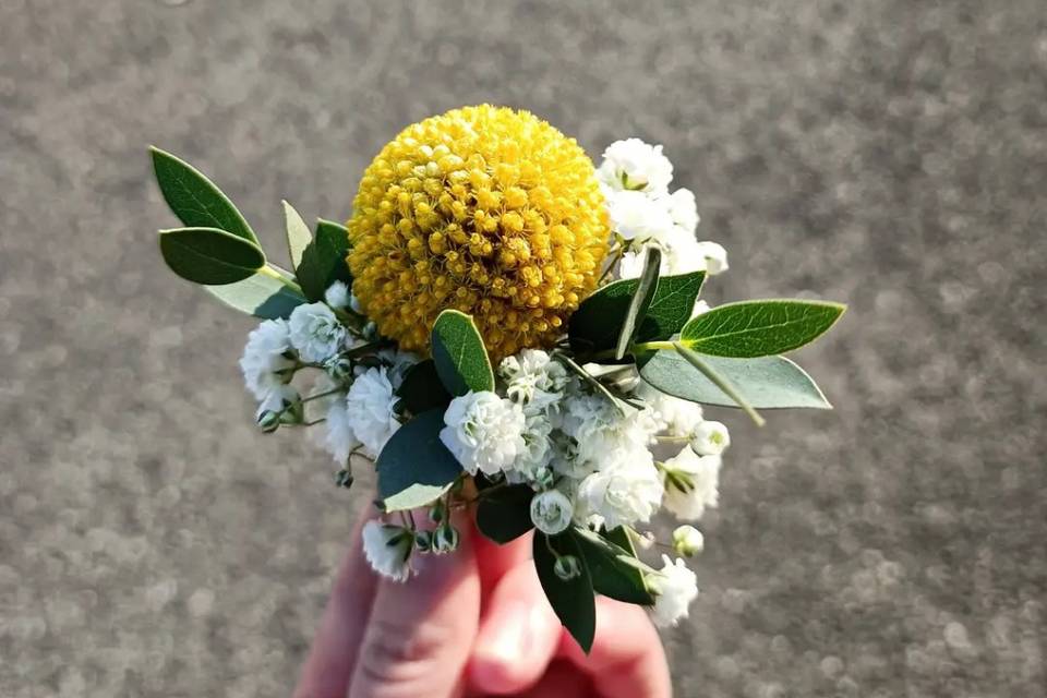 Boutonnière marié