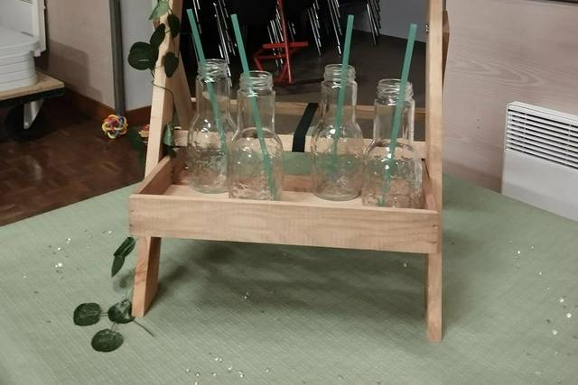 Baptême présentoir enfant