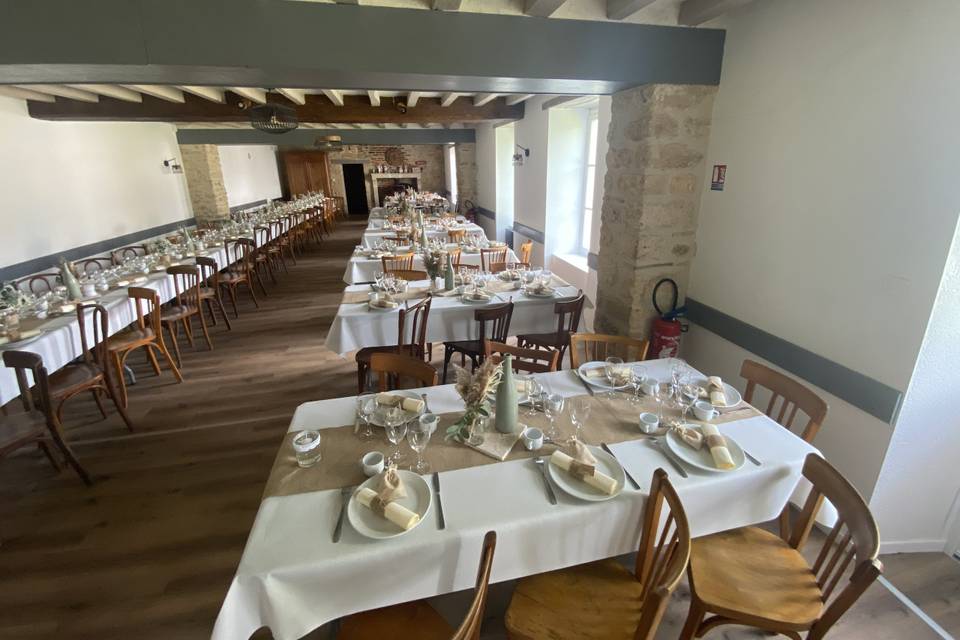 La salle de réception 110m2