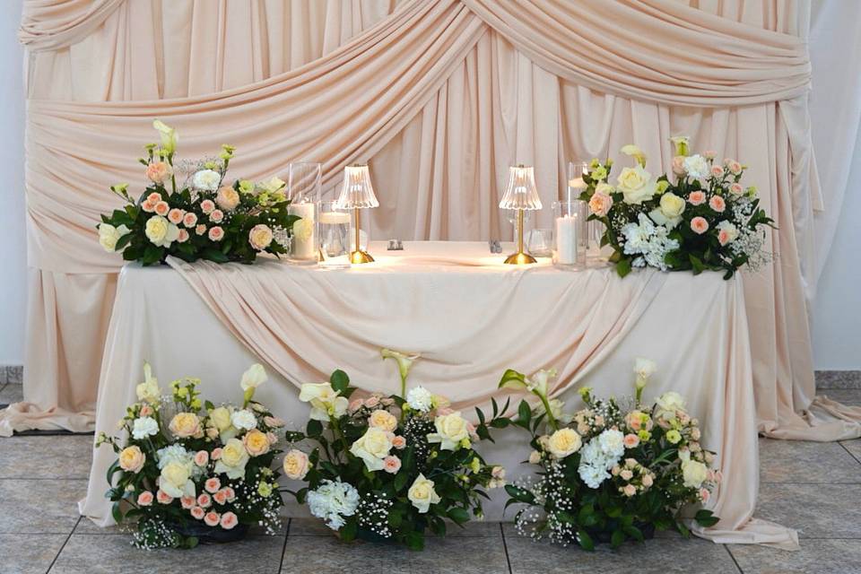 Décor drapé