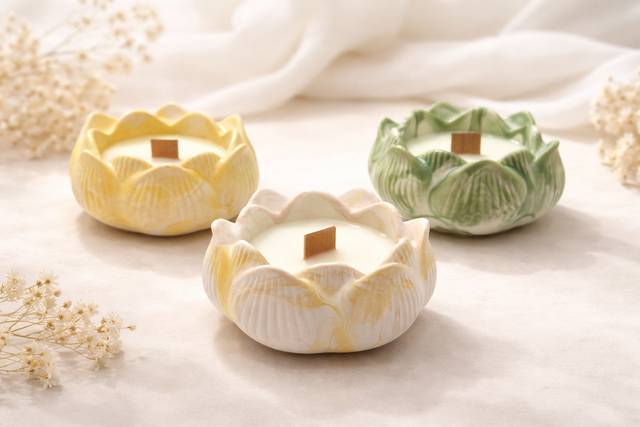 Bougie Fleur de Lotus