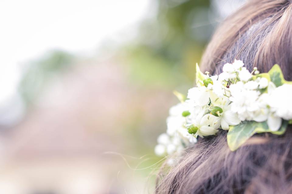 Couronne de fleurs