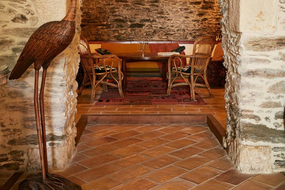 Espace détente au charme authe