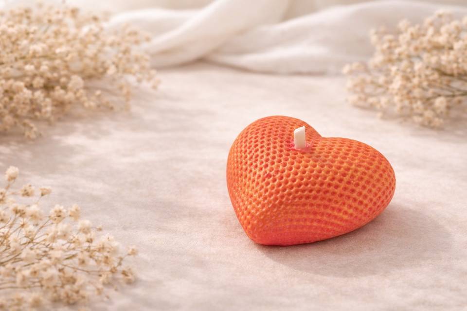 Bougie Petit Coeur