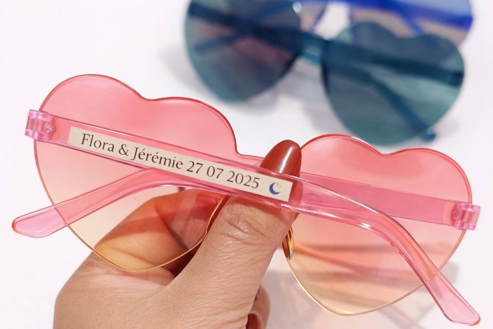 Lunettes personnalisée