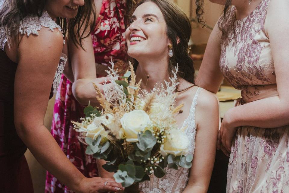 Portait de la mariée
