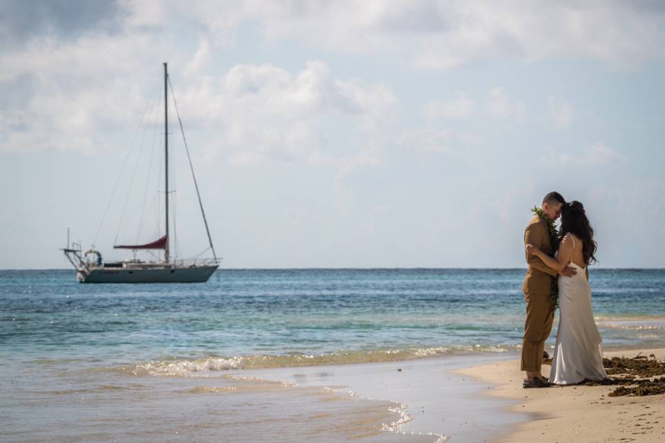 Sur le sable