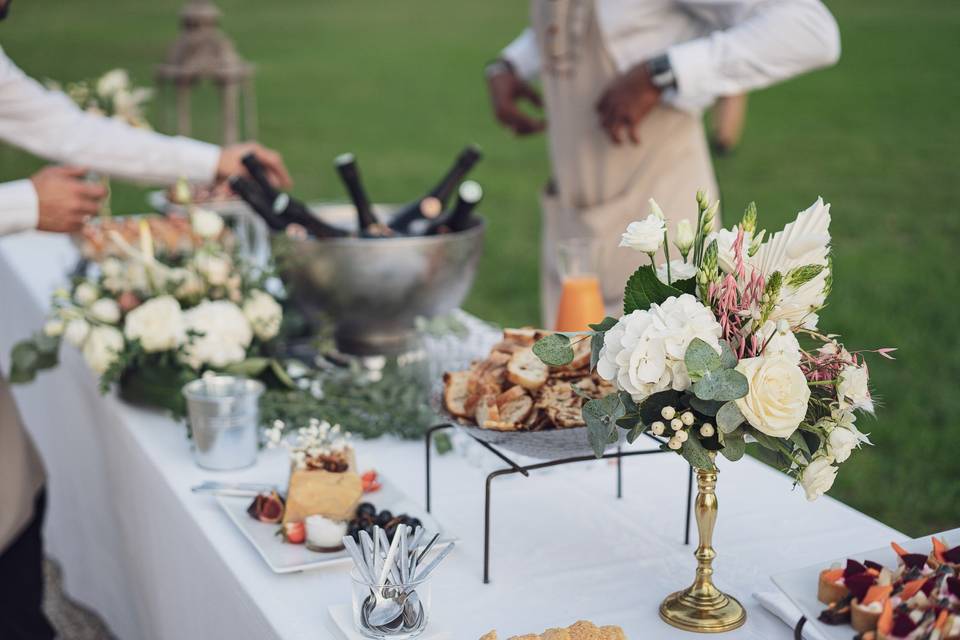 Un cocktail en plein air