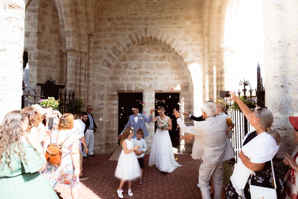 Sortie d'église