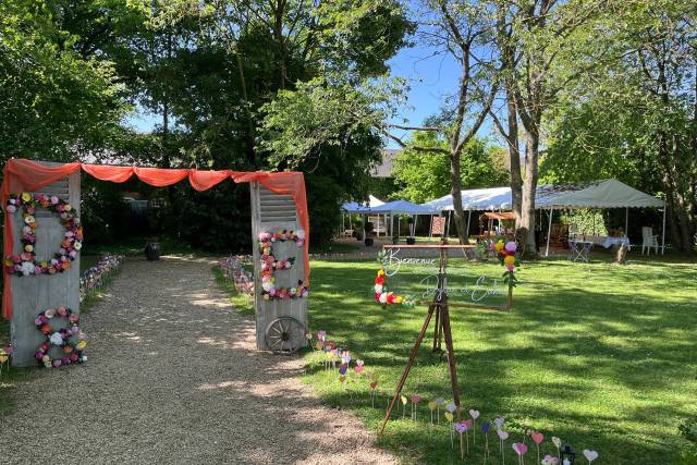 Le jardin coloré des Ecuries