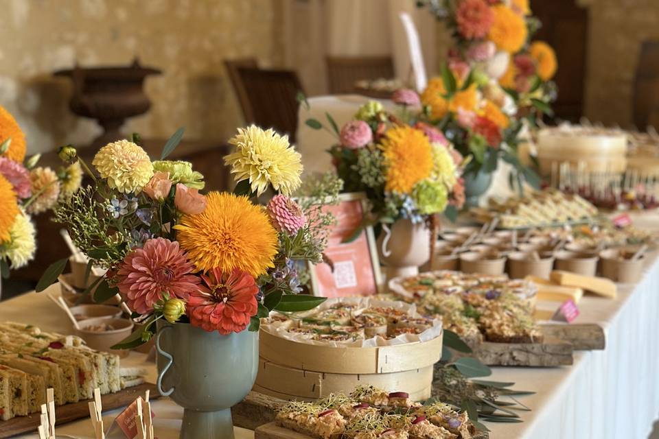 Buffet gourmand