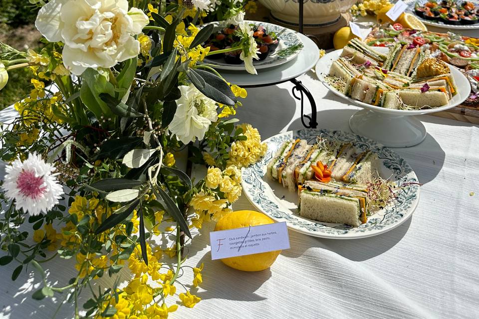 Buffet gourmand