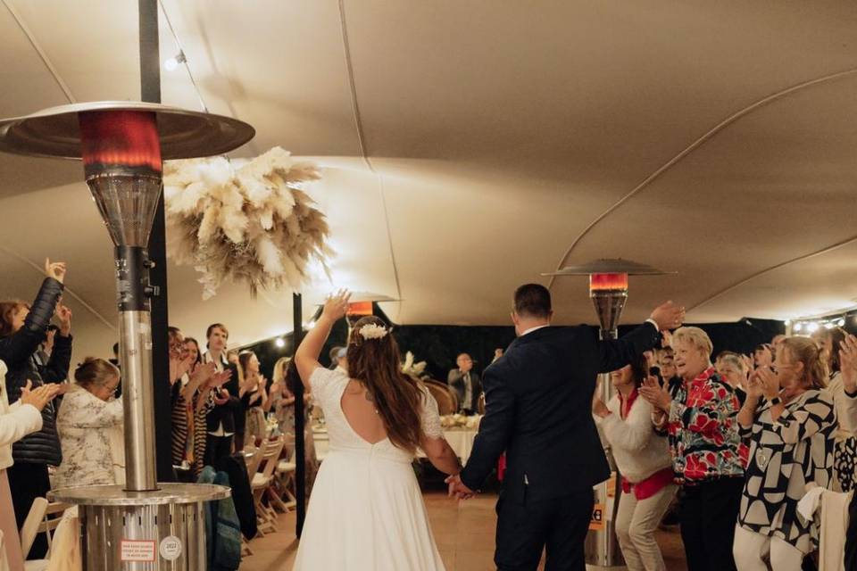 Félicitations au couple