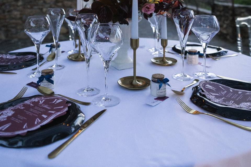 Décoration de table perpignan