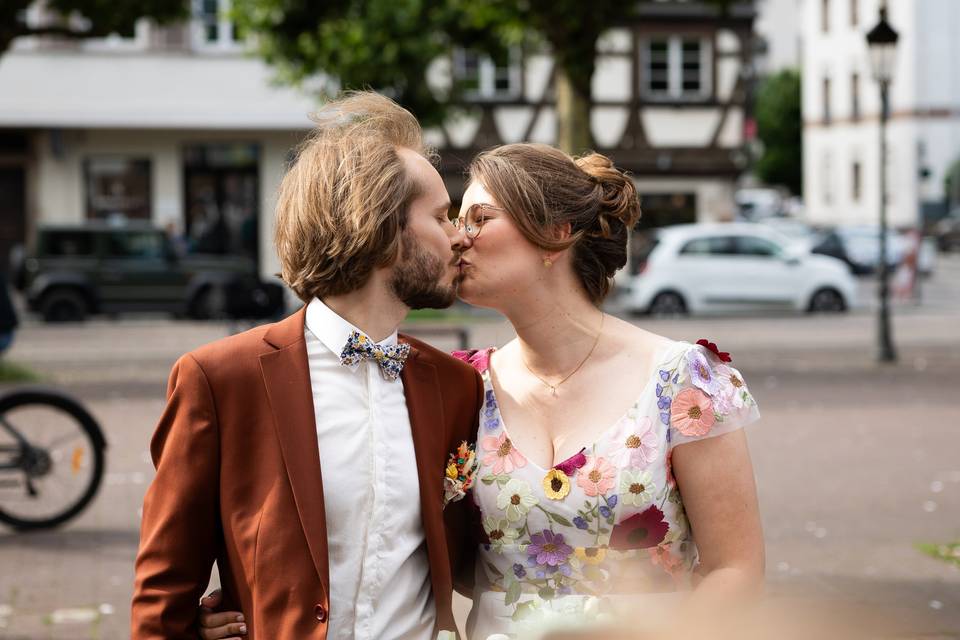 Un baiser capturé