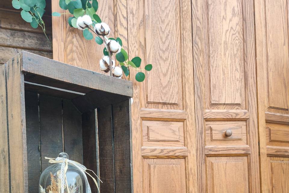 Décoration mariage bohème