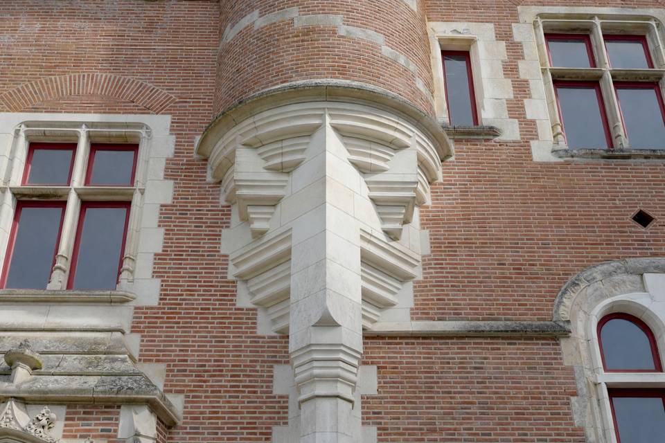Escalier en encorbellement
