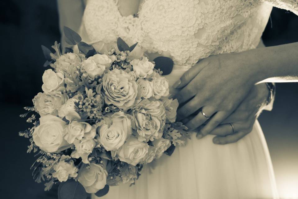 Bouquet sepia