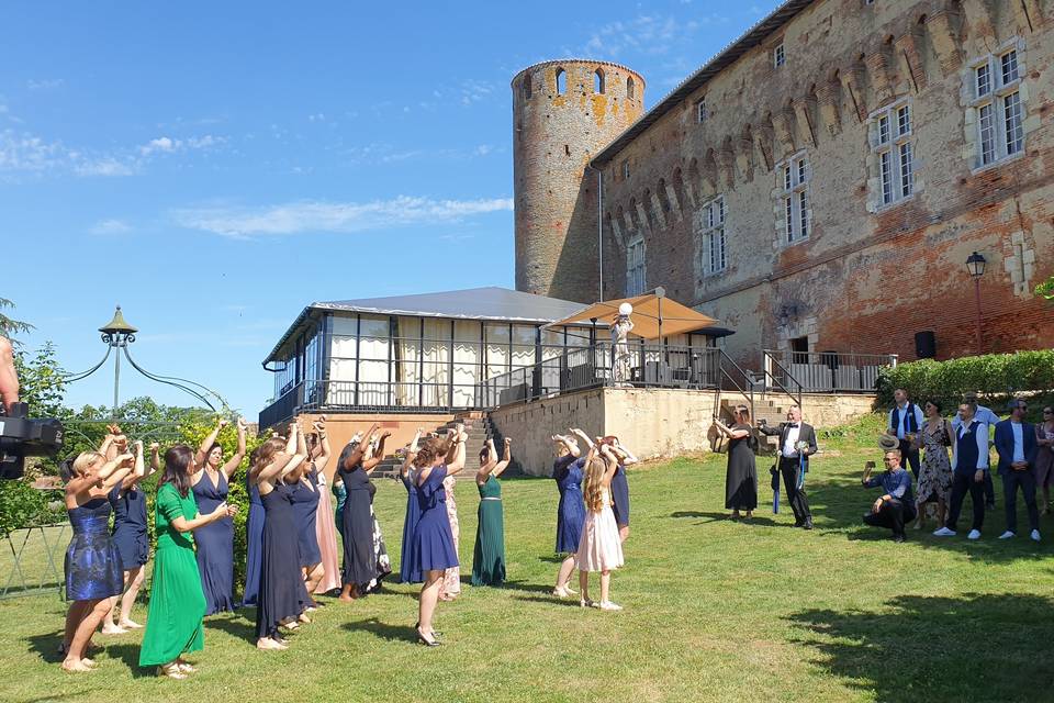 Mariage 110622 Chateau Launac