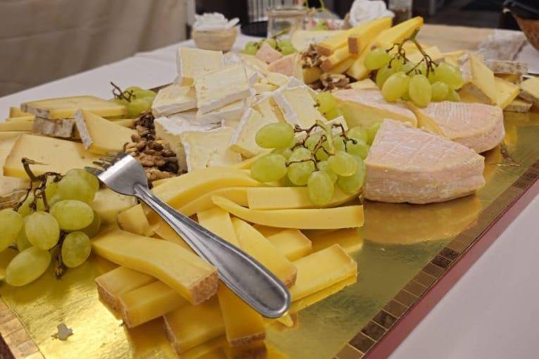 Buffet de fromage varié