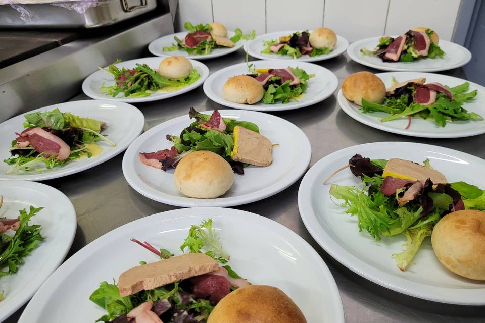 Assiette de Foie gras