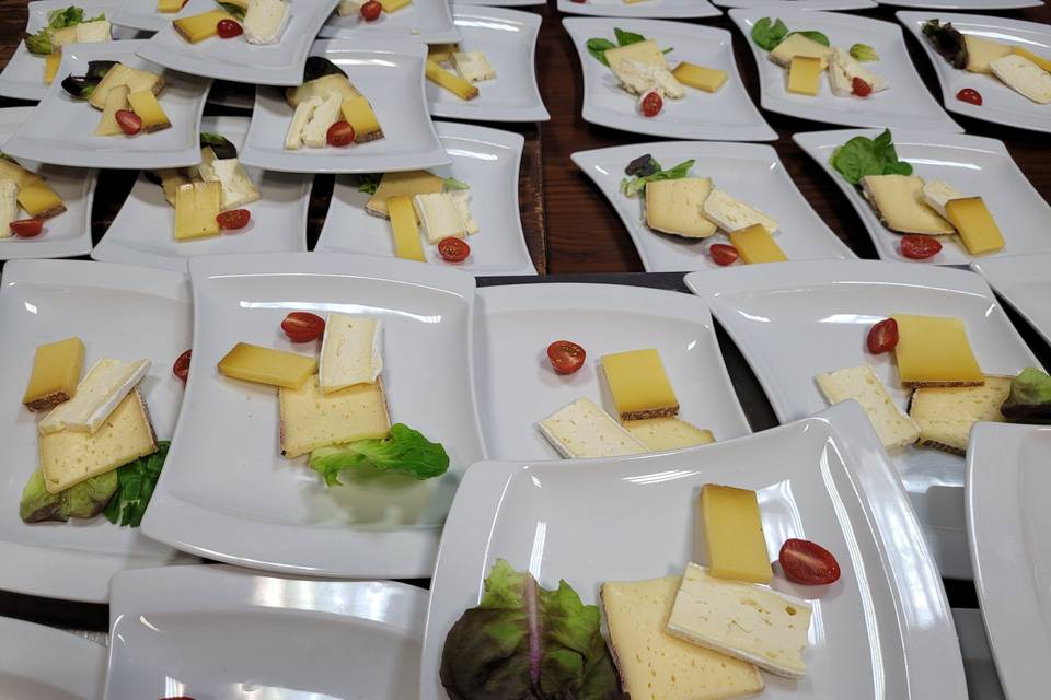 Assiette de fromage varié