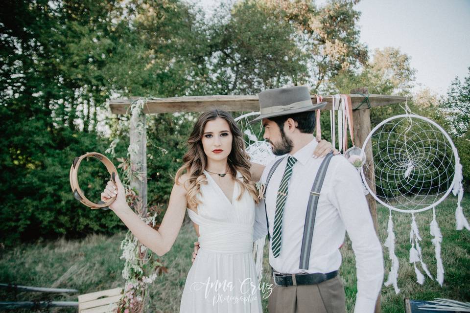 Mariage Folk By Anna Cruz