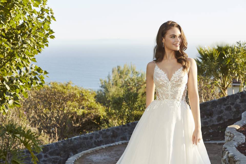 Robe volumineuse Noces de Pin