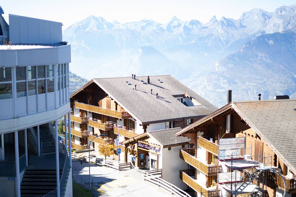 Vue hôtel