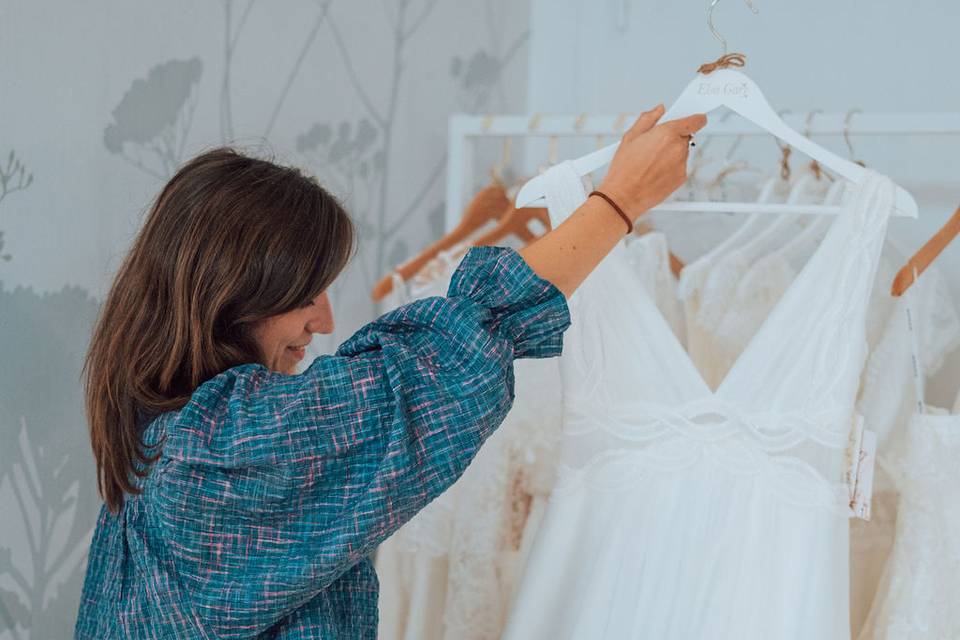 Laurence gérante Noces de Pin