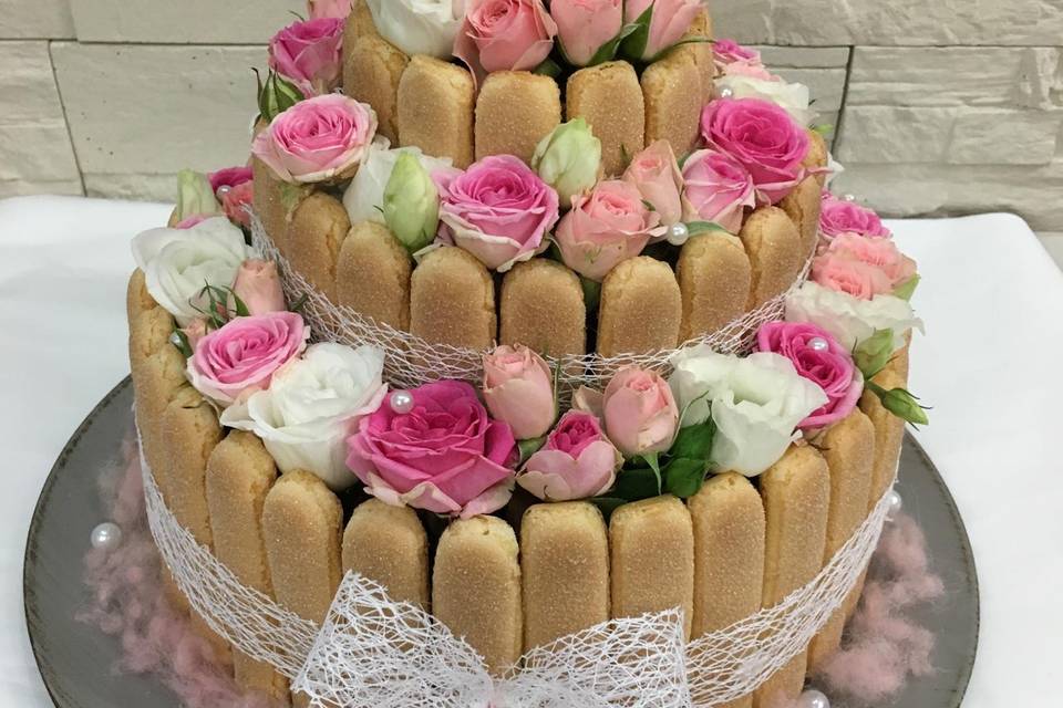 Gâteau de fleurs