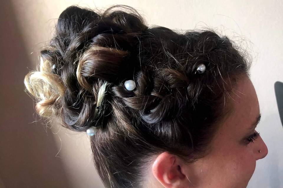 Chignon invitée