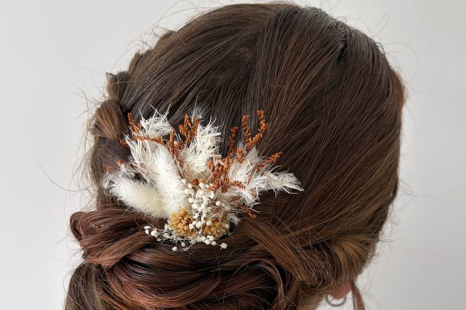 Chignon invitée