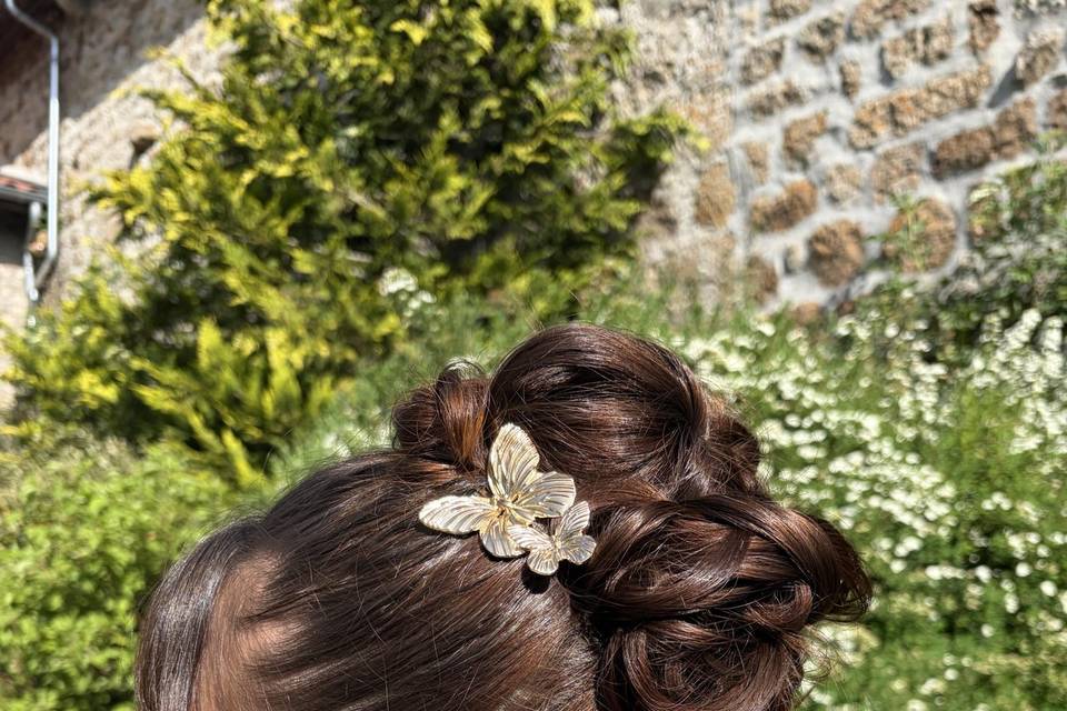 Chignon invitée