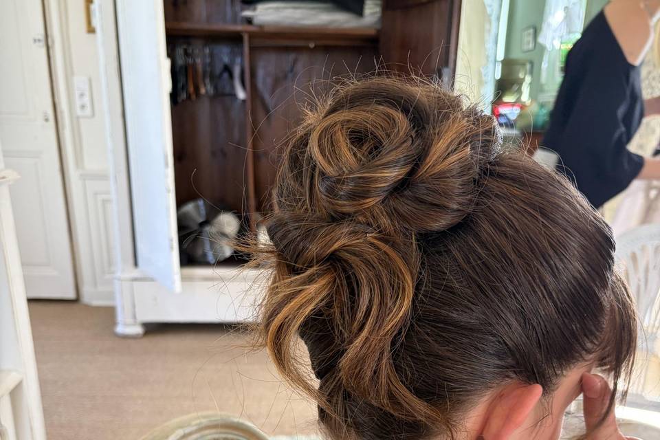 Coiffure mariee