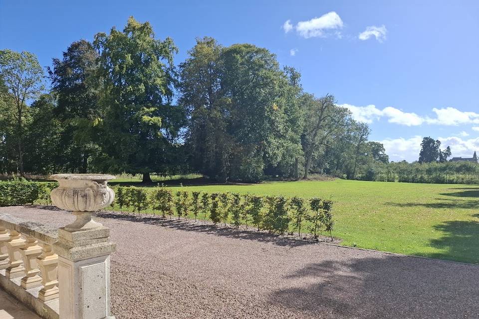 Terrasse Château Leken's