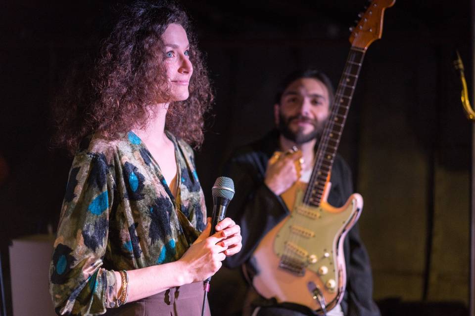 Moment d'émotion en concert