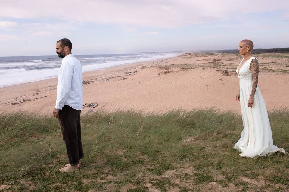 Séance couple plage