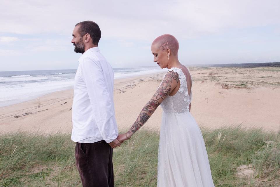 Séance couple plage