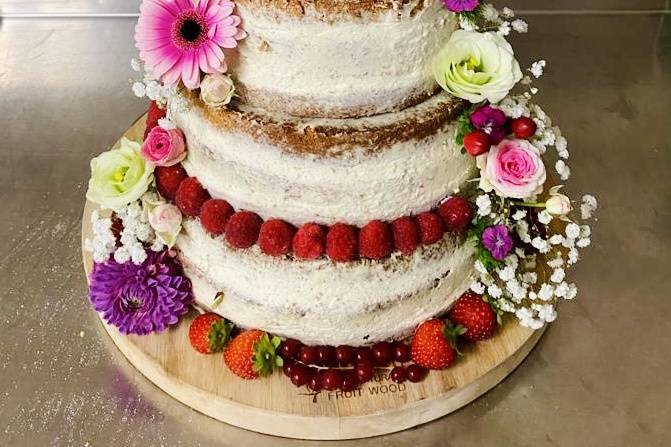 Naked cake